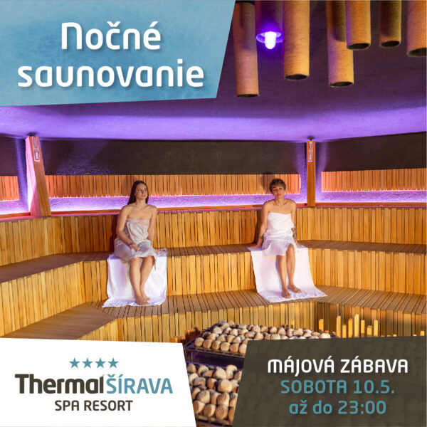 Nočné SAUNOVANIE od 19:00