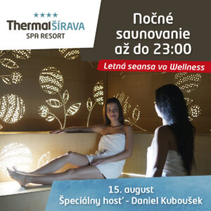 Nočné SAUNOVANIE od 19:00