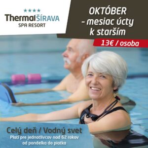 AQUADAY TICKET - Mesiac úcty k starším - Senior